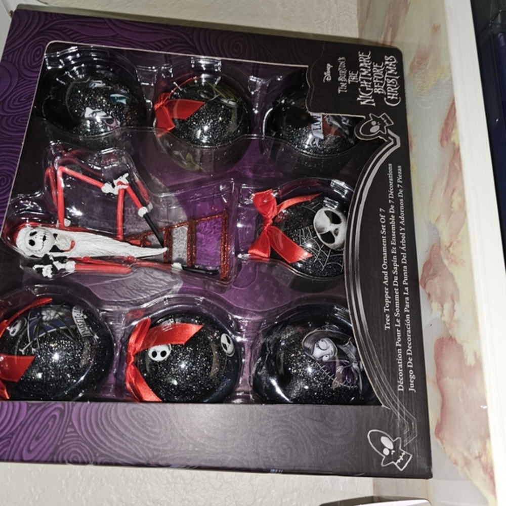 Disney Nightmare Before Christmas Ornament Set